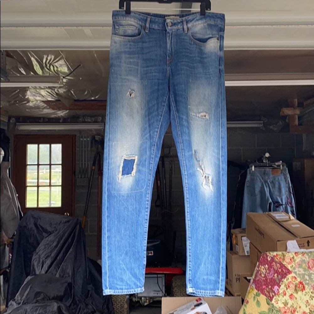 Levi’s Made and Crafted distressed jeans